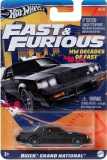 Hot Wheels Buick Grand National Fast & Furious 