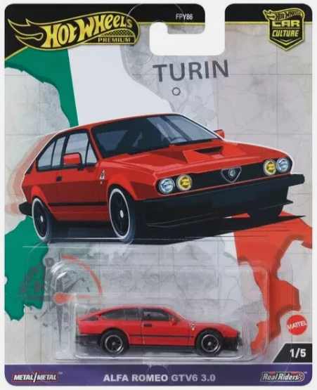 Hot Wheels Alfa Romeo GTV6 3.0 