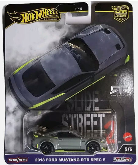 Hot Wheels 2018 Ford Mustang RTR Spec 5 