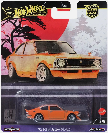 Hot Wheels ´72 Toyota Corolla Levin