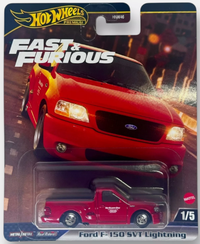 Hot Wheels Ford F-150 SVT Lightning