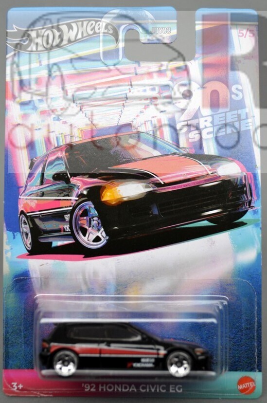 Hot Wheels ´92 Honda Civic EG