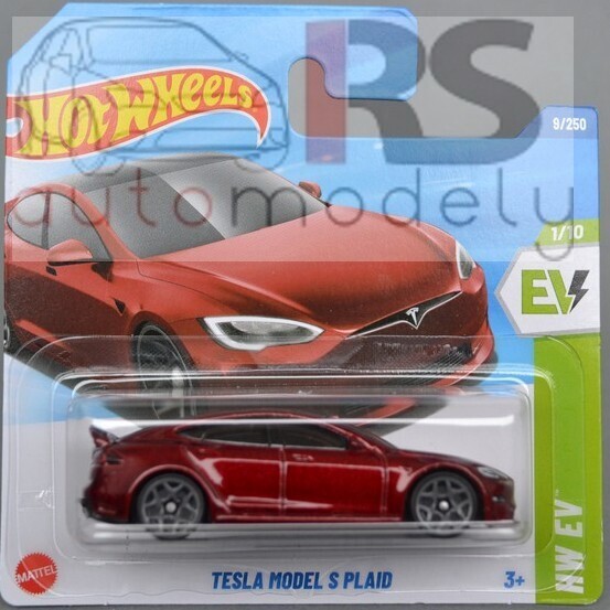 Hot Wheels Tesla Model S Plaid