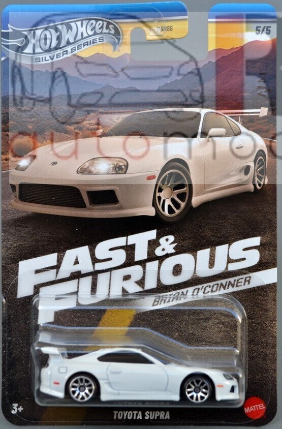 Hot Wheels Toyota Supra Fast & Furious