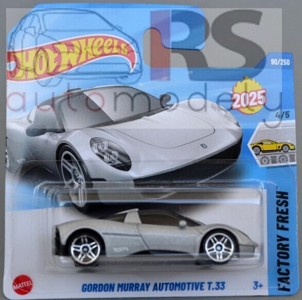 Hot Wheels Gordon Murray Automotive T.33