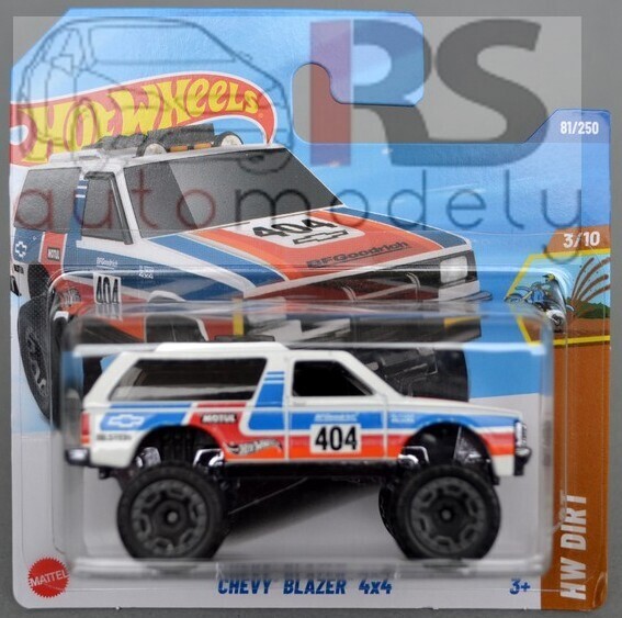 Hot Wheels Chevy Blazer 4x4