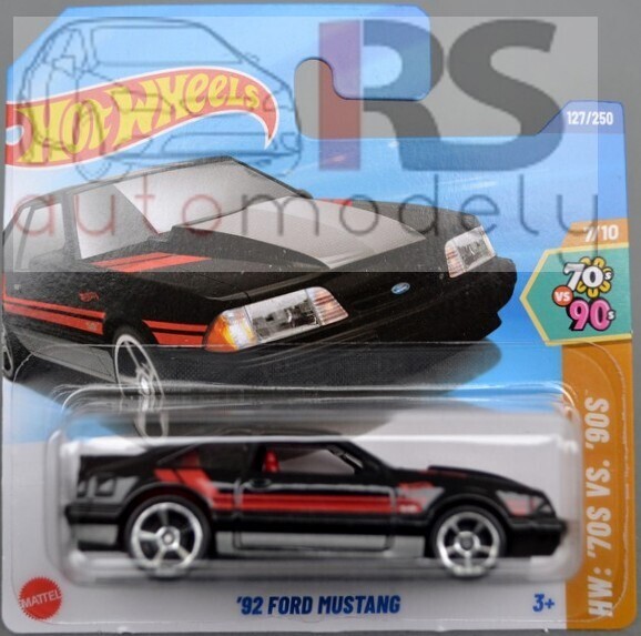 Hot Wheels ´92 Ford Mustang