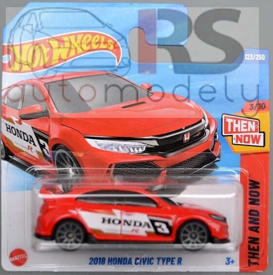 Hot Wheels 2018 Honda Civic Type R