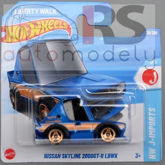 Hot Wheels Nissan Skyline 2000GT-R LBWK