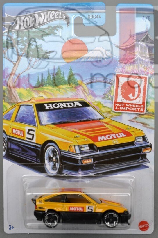 Hot Wheels 1985 Honda CR-X