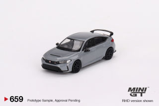 Honda Civic Type R Sonic Gray Pearl 2023 1:64 