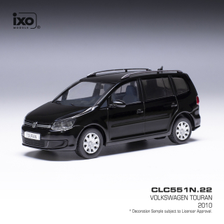 VW Touran, black, 2010