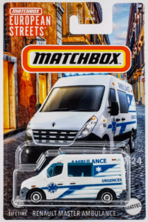 Matchbox Best Of Europe Renault Master Ambulance 