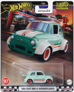 Hot Wheels ´60 Fiat 500 D Modificado 