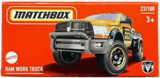 Matchbox Power Grab Ram Work Truck