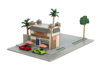 Fast & Furious Toretto`s Cafe Nano Scene Diorama 