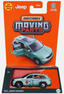 Matchbox Moving Parts 2018 Jeep Grand Cherokee